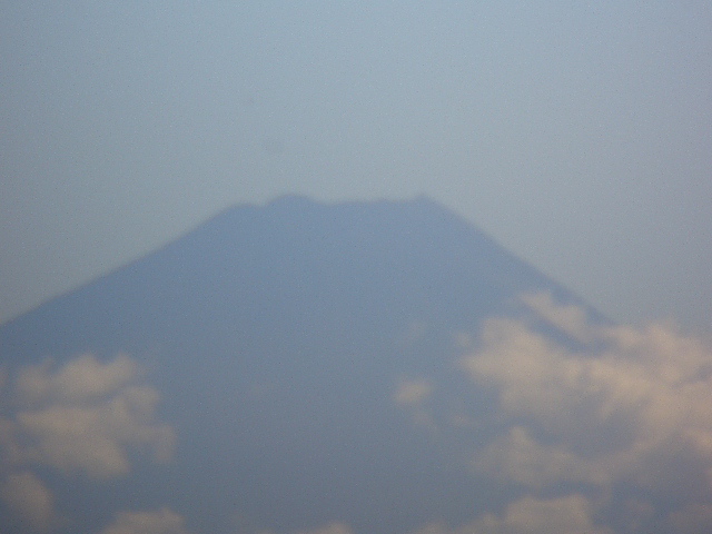 八ヶ岳からの富士